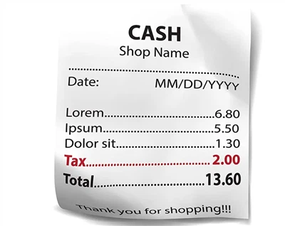 3 1/8 X 230′ 80 X 80 80मिमी X 50मिमी रसीद पेपर कैश रजिस्टर रोल थर्मल पेपर